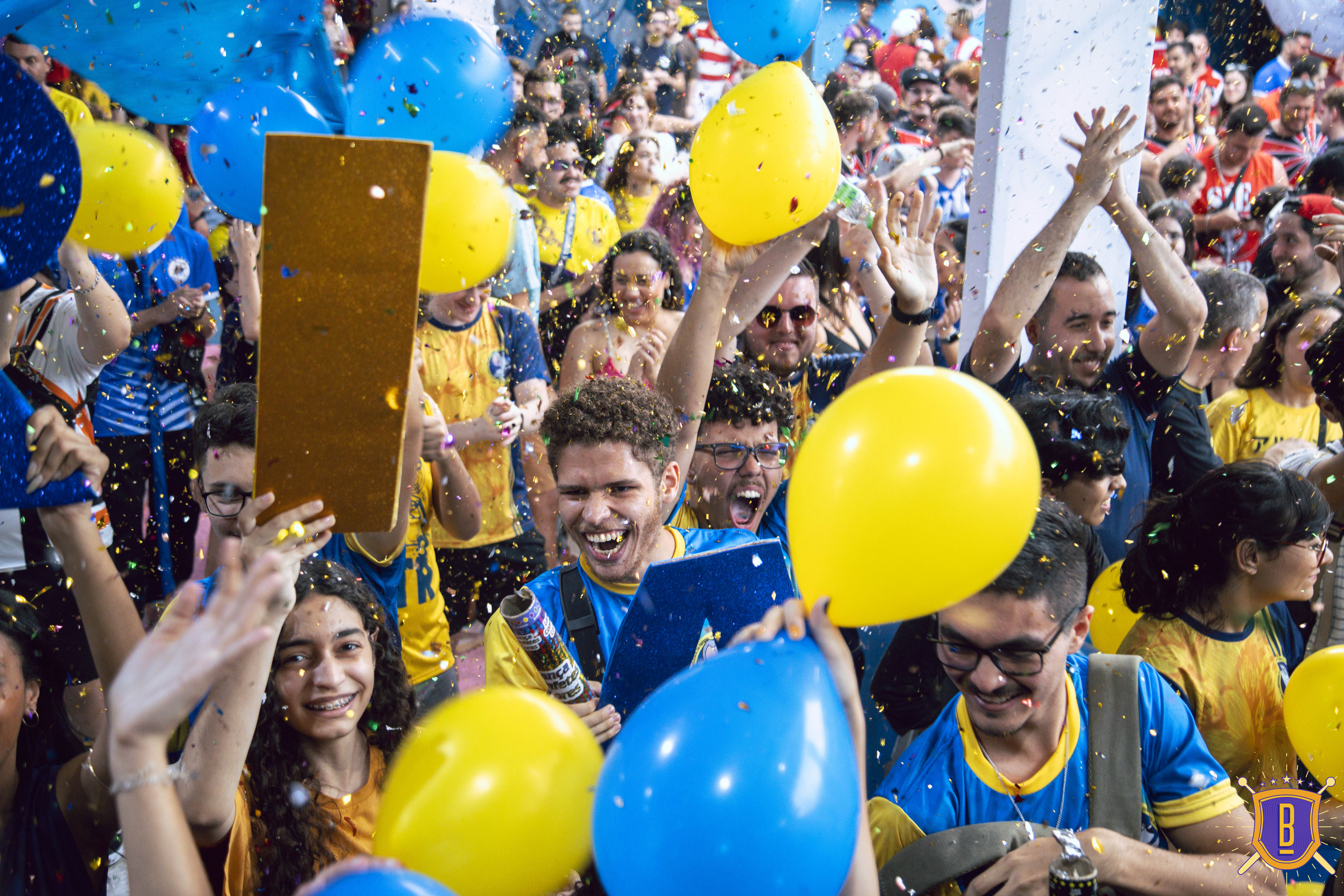 Foto da comemoração pós-apresentação do Interbatuc 2019